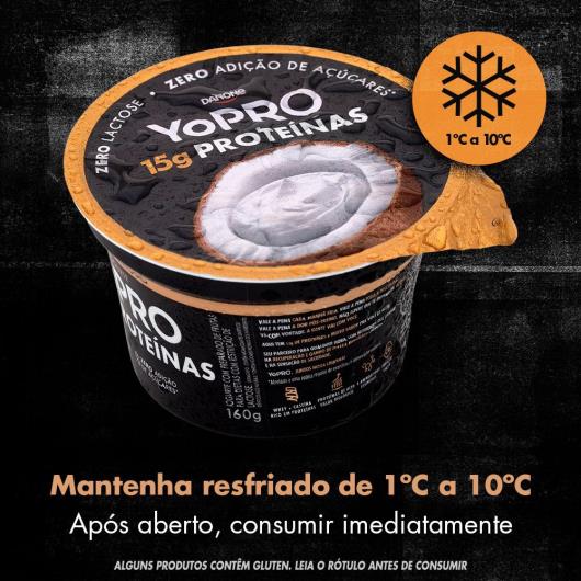 Iogurte YoPRO Coco Cremoso 15g de proteínas 160g - Imagem em destaque