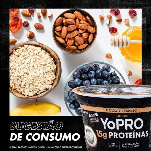 Iogurte YoPRO Coco Cremoso 15g de proteínas 160g - Imagem em destaque