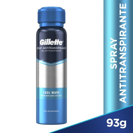 Desodorante spray cool wave Gillete 93g - Imagem em destaque