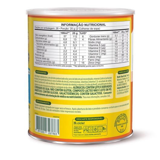 NINHO® Composto Lácteo Zero Lactose Lata 700g - Imagem em destaque