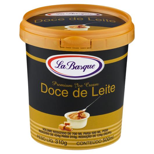 Sorvete Doce de Leite La Basque Premium Ice Cream Pote 500ml - Imagem em destaque