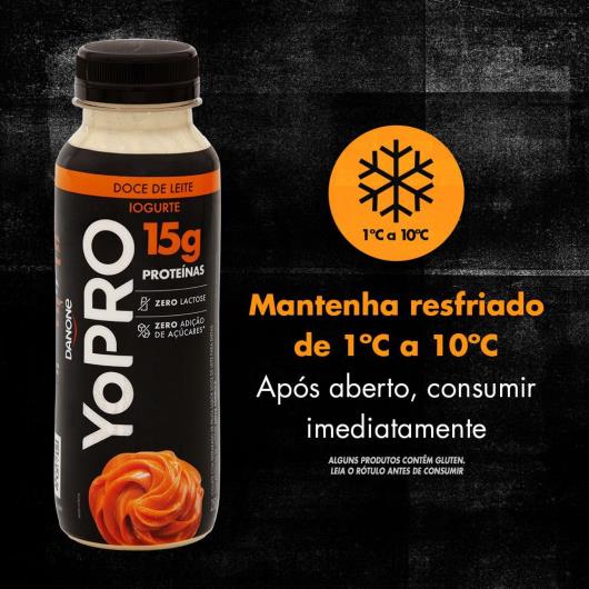 Iogurte Líquido YoPRO Doce de Leite 15g de proteínas 250g - Imagem em destaque