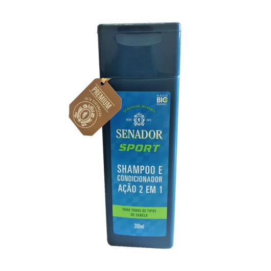 Shampoo e Condicionador Senador Sport 200ml - Imagem em destaque