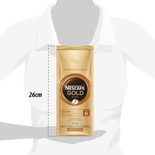 Café Torrado e Moído NESCAFÉ Gold Suave 250g - Imagem em destaque