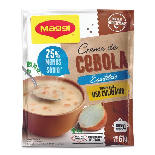 Creme de Cebola MAGGI Equilibrium Sachê 61g - Imagem em destaque