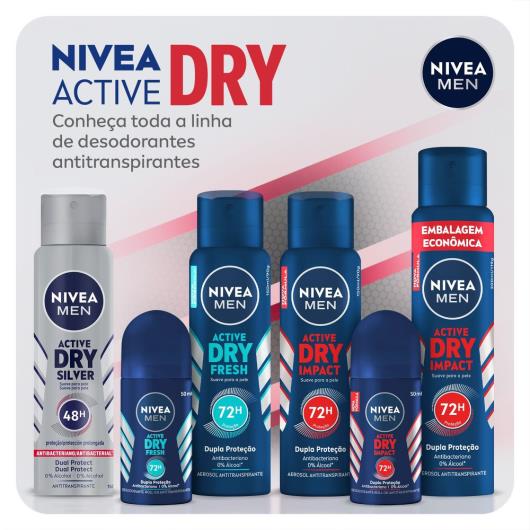 Desodorante Nivea Roll-On Men Dry Fresh 50ml - Imagem em destaque