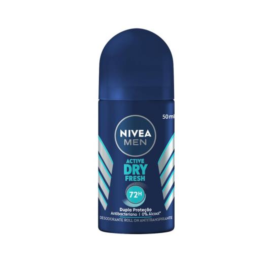 Desodorante Nivea Roll-On Men Dry Fresh 50ml - Imagem em destaque