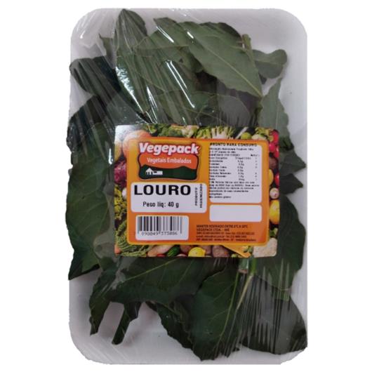 Louro Vegepack Higienizada Bandeja 40g - Imagem em destaque