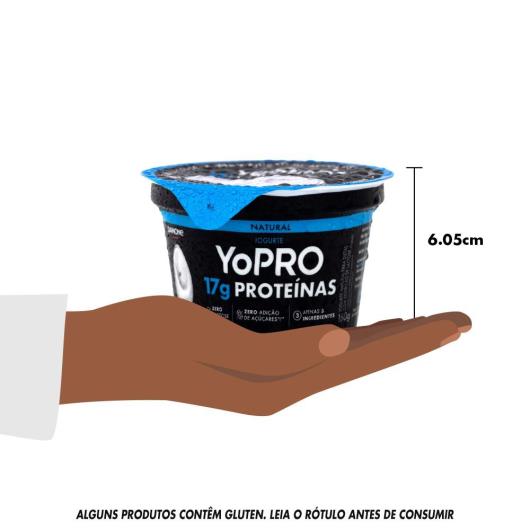 Iogurte YoPRO Natural 17g de proteínas 160g - Imagem em destaque