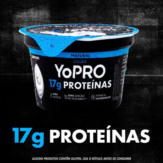 Iogurte YoPRO Natural 17g de proteínas 160g - Imagem em destaque