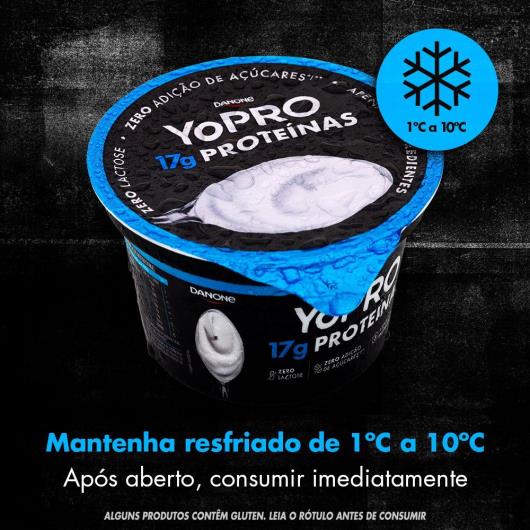 Iogurte YoPRO Natural 17g de proteínas 160g - Imagem em destaque