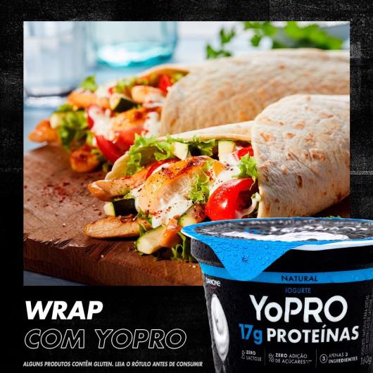 Iogurte YoPRO Natural 17g de proteínas 160g - Imagem em destaque