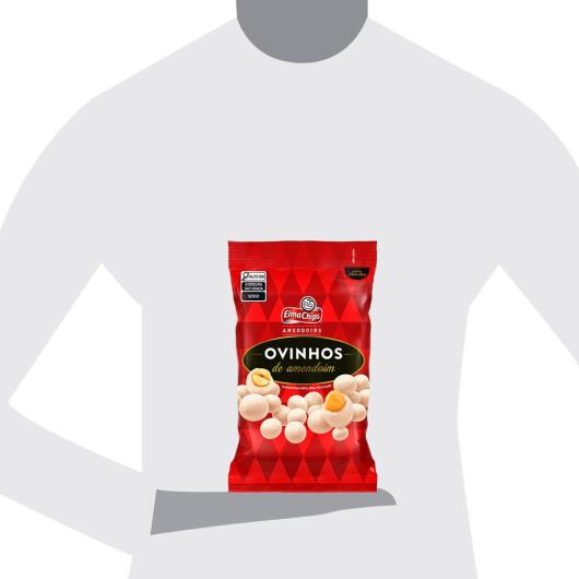 Ovinhos de Amendoim Elma Chips Pacote 400g - Imagem em destaque