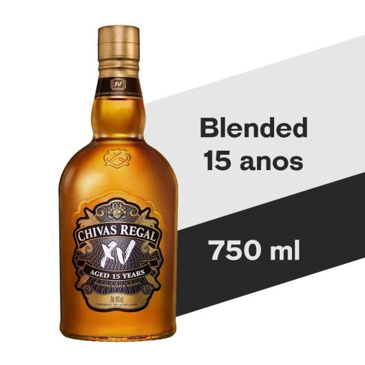 Whisky Chivas Regal XV 15 anos Escocês 750ml - Imagem em destaque