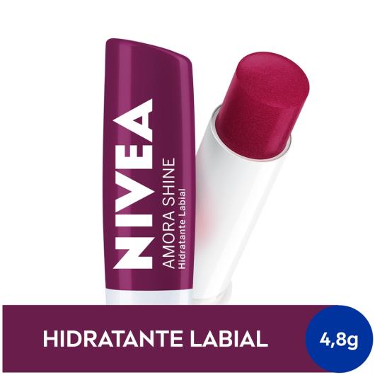 NIVEA Hidratante Labial Amora Shine 4,8 g - Imagem em destaque