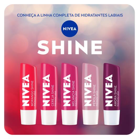 NIVEA Hidratante Labial Amora Shine 4,8 g - Imagem em destaque
