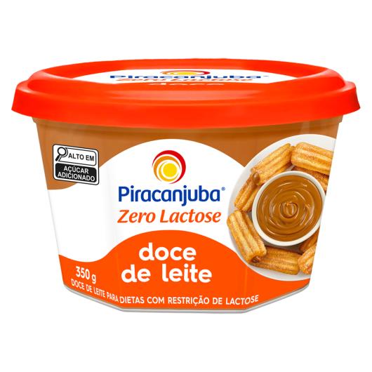 Doce de Leite Zero Lactose Piracanjuba Pote 350g - Imagem em destaque