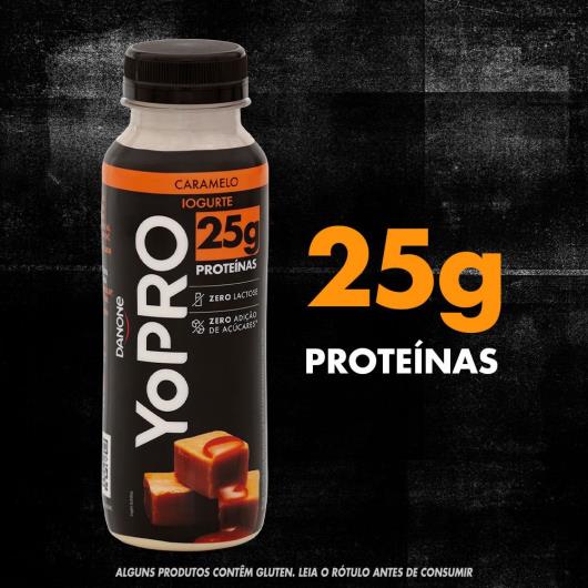 Iogurte Líquido YoPRO 25g de Proteínas Caramelo 250g - Imagem em destaque