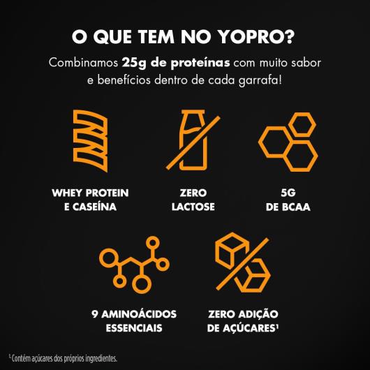 Iogurte Líquido YoPRO 25g de Proteínas Caramelo 250g - Imagem em destaque