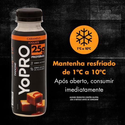 Iogurte Líquido YoPRO 25g de Proteínas Caramelo 250g - Imagem em destaque