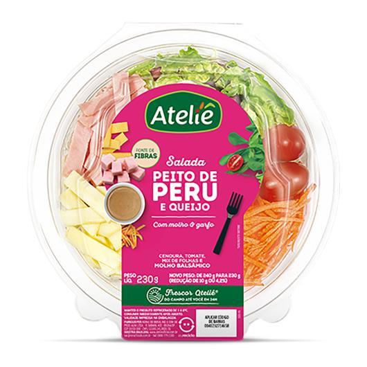 Salada Ateliê Peito de Peru e Queijo 230g - Imagem em destaque