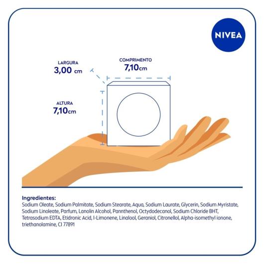 NIVEA Sabonete em Barra Creme Care Promo 6 uni 90g - Imagem em destaque