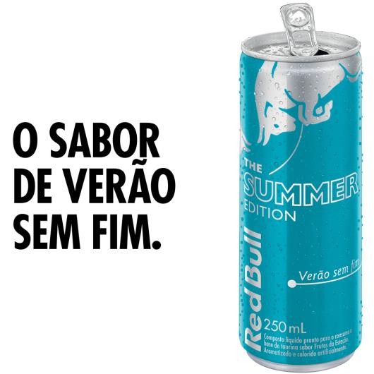 Energético Red Bull Energy Drink Verão Sem Fim - Edição Limitada 250 ml - Imagem em destaque