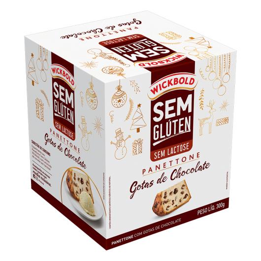 Panettone gotas de chocolate sem glúten Wickbold 300g - Imagem em destaque