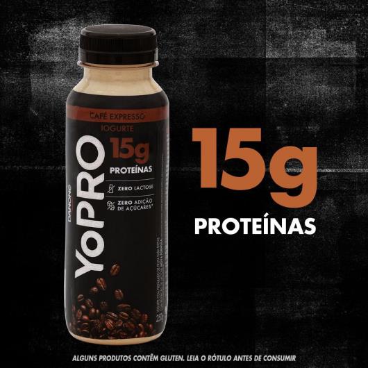 Iogurte Líquido YoPRO Café Expresso 15g de proteínas 250g - Imagem em destaque