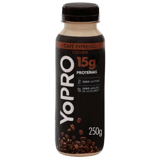 Iogurte Líquido YoPRO Café Expresso 15g de proteínas 250g - Imagem em destaque