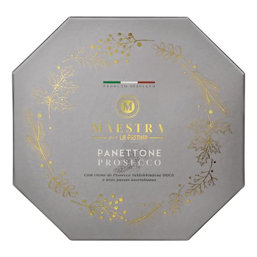 Panettone com Uva-Passa e Prosecco La Pastina Maestra Lata 750g - Imagem em destaque