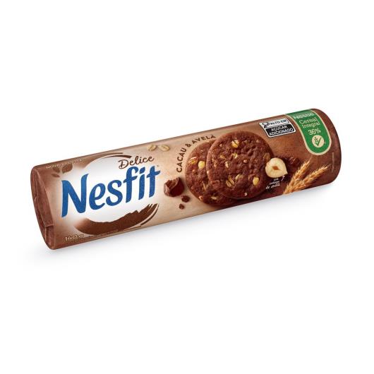 Biscoito NESFIT Delice Cacau e Avelã 140g - Imagem em destaque