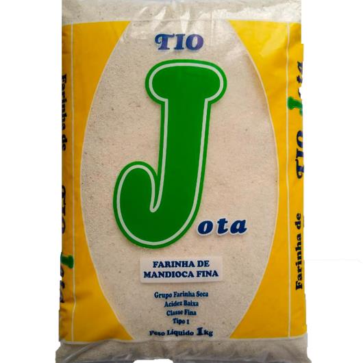 Farinha de Mandioca Tio Jota fina 1kg - Imagem em destaque