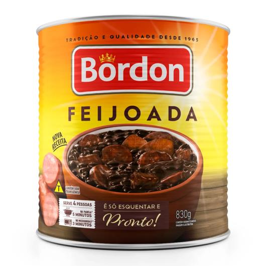 Feijoada Bordon Lata 830g - Imagem em destaque