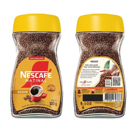 Café Solúvel NESCAFÉ Matinal 100g - Imagem em destaque