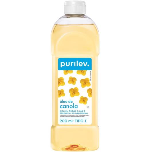 Óleo de Canola Purilev PET 900ml - Imagem em destaque