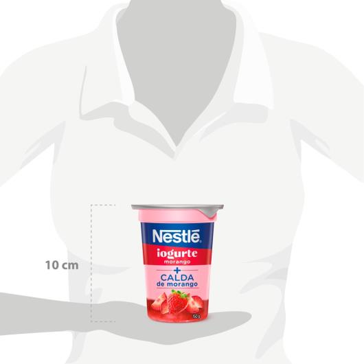 Iogurte Nestlé Bicamada com geléia e pedaços Morango 150g - Imagem em destaque