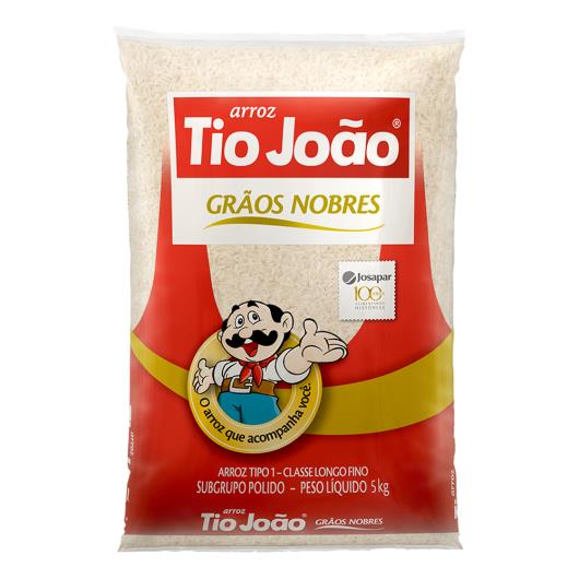 Arroz Tio João agulhinha tipo 1  5kg - Imagem em destaque