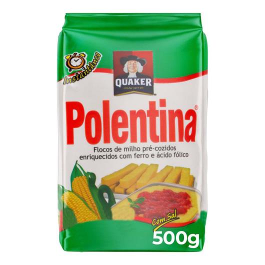 Flocos De Milho Pré-Cozido Quaker Polentina Pacote 500G - Imagem em destaque