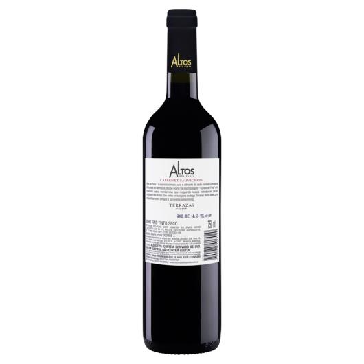 Vinho Argentino Altos Del Plata Cabernet Sauvignon Garrafa 750ml - Imagem em destaque