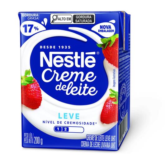 Creme de Leite Nestlé tradicional UHT 200g - Imagem em destaque