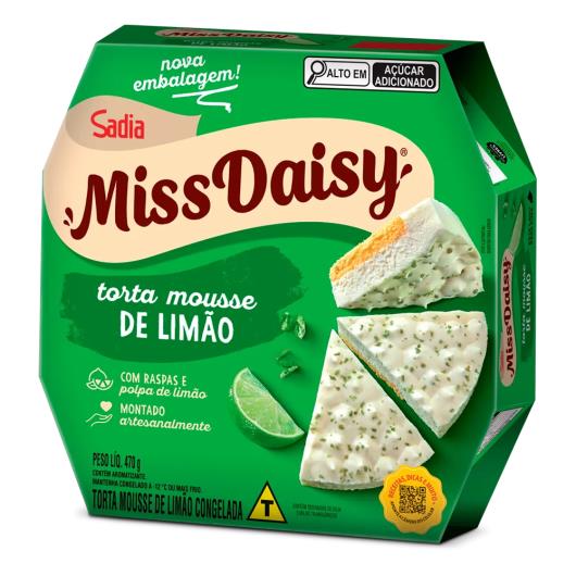 Torta Miss Daisy Mousse de Limão 470g - Imagem em destaque