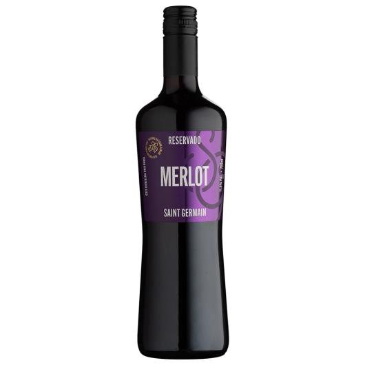 Vinho tinto Demi Sec Merlot Saint Germain 750ml - Imagem em destaque