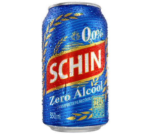 Cerveja Schin 0.0% álcool lata 350ml - Imagem em destaque