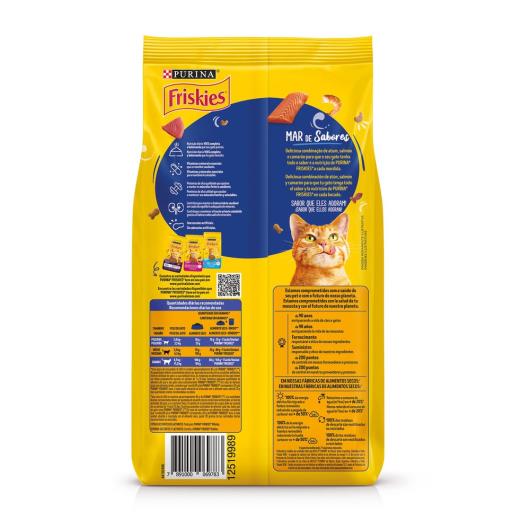 Ração FRISKIES gatos adultos peixes – Mar de sabores 1kg - Imagem em destaque