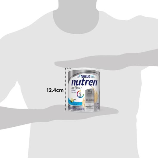 Complemento Alimentar Nutren Active Baunilha 400g - Imagem em destaque