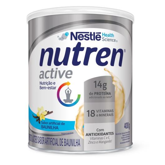 Complemento Alimentar Nutren Active Baunilha 400g - Imagem em destaque