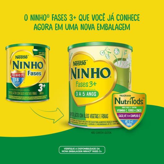 Composto Lácteo Ninho Fases 3+ 400g - Imagem em destaque