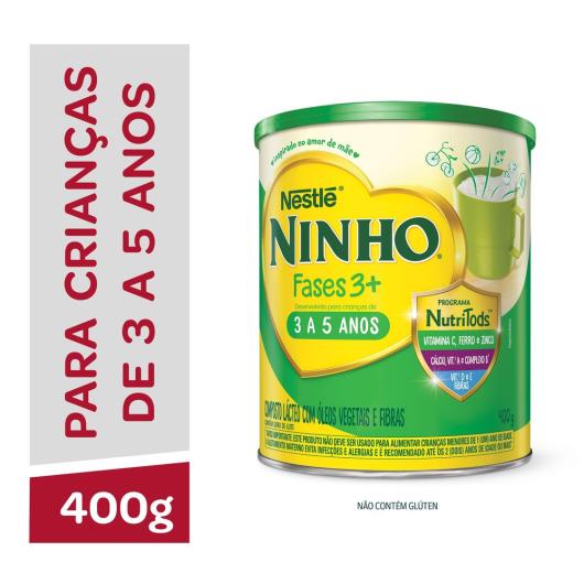 Composto Lácteo Ninho Fases 3+ 400g - Imagem em destaque