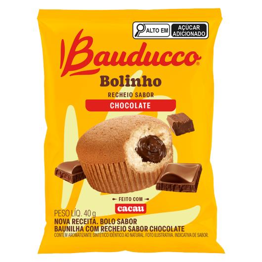 Bolinho Baunilha Recheio Chocolate Bauducco Pacote 40g - Imagem em destaque